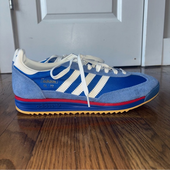 adidas Blue and White SL72RS - Picture 7 of 12